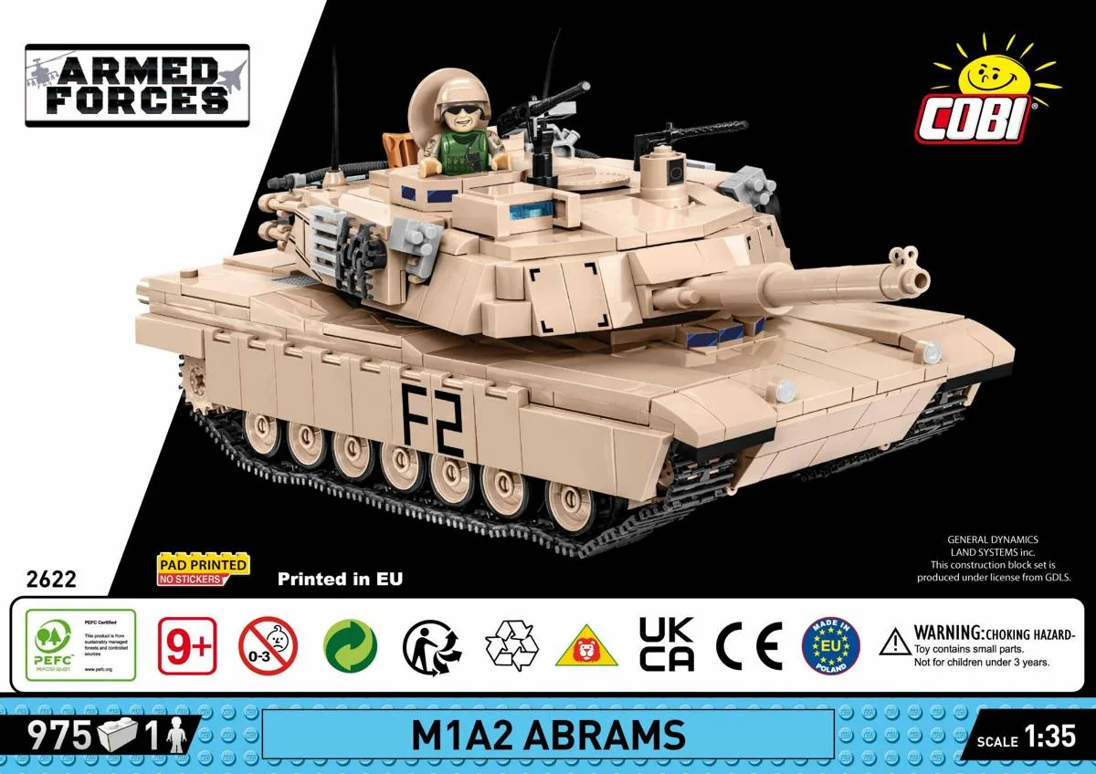 COBI M1A2 Abrams (COBI-2622) - prix et où acheter | Brick Broker