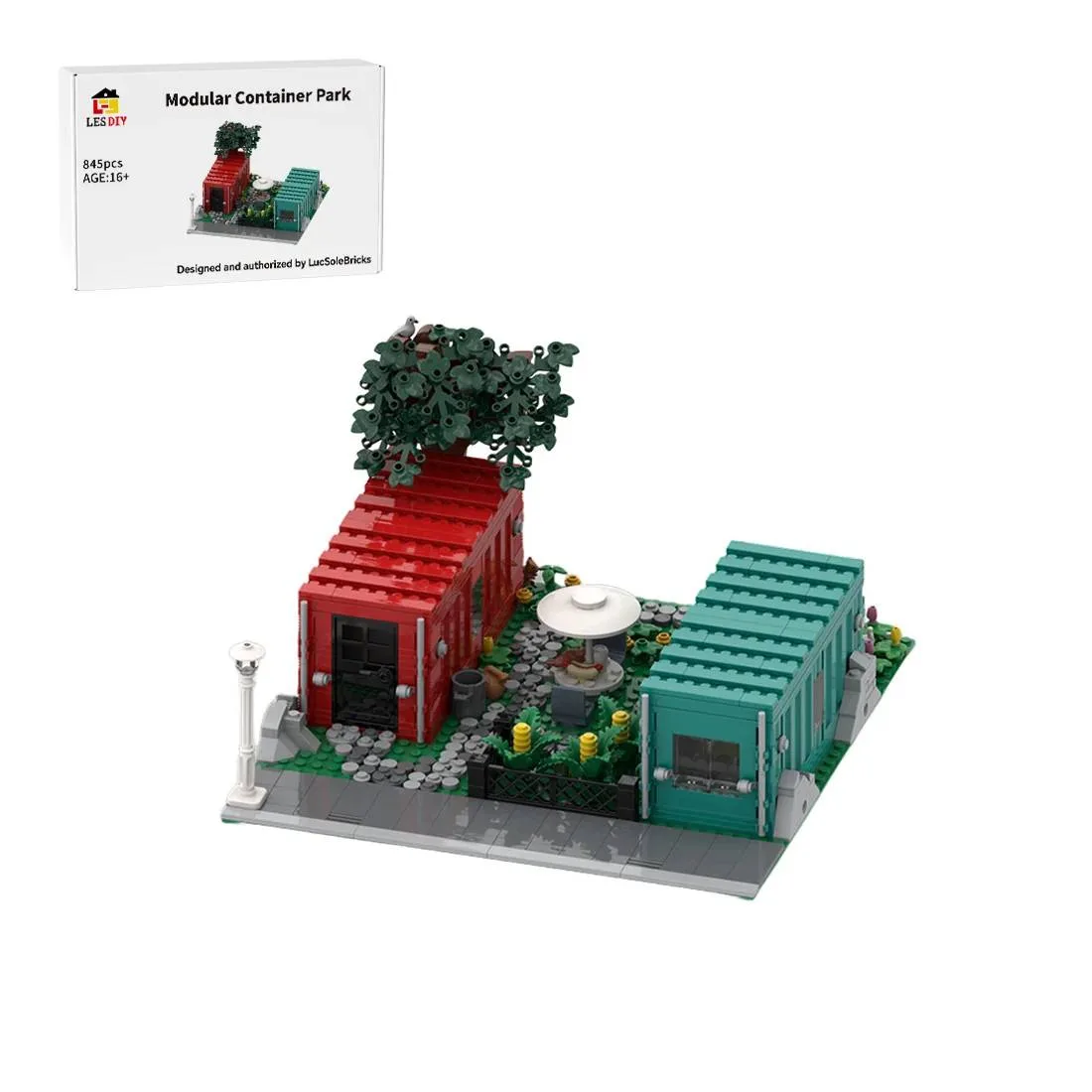 LesDiy Parc de conteneurs modulaire (LESDIY-3744952) - prix | Brick Broker