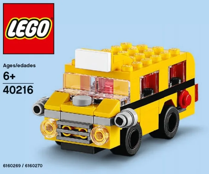 LEGO 40216 Bus scolaire - prix et où acheter | Brick Broker
