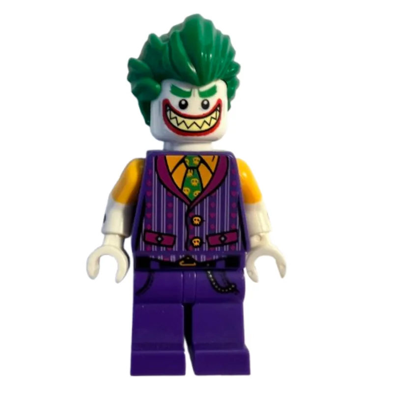 The Joker with Bright Light Orange Shirt, Dar… — minifigurine LEGO | Brick Broker