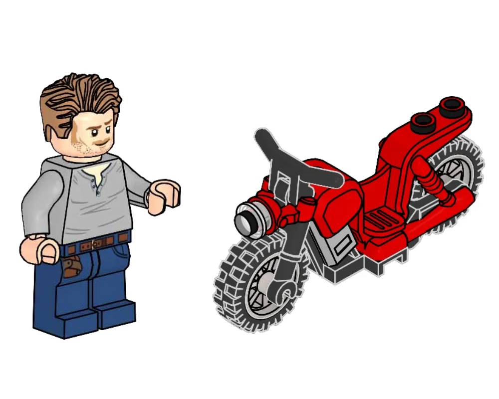 LEGO 122333 Mega-moto d'Owen - prix et où acheter | Brick Broker