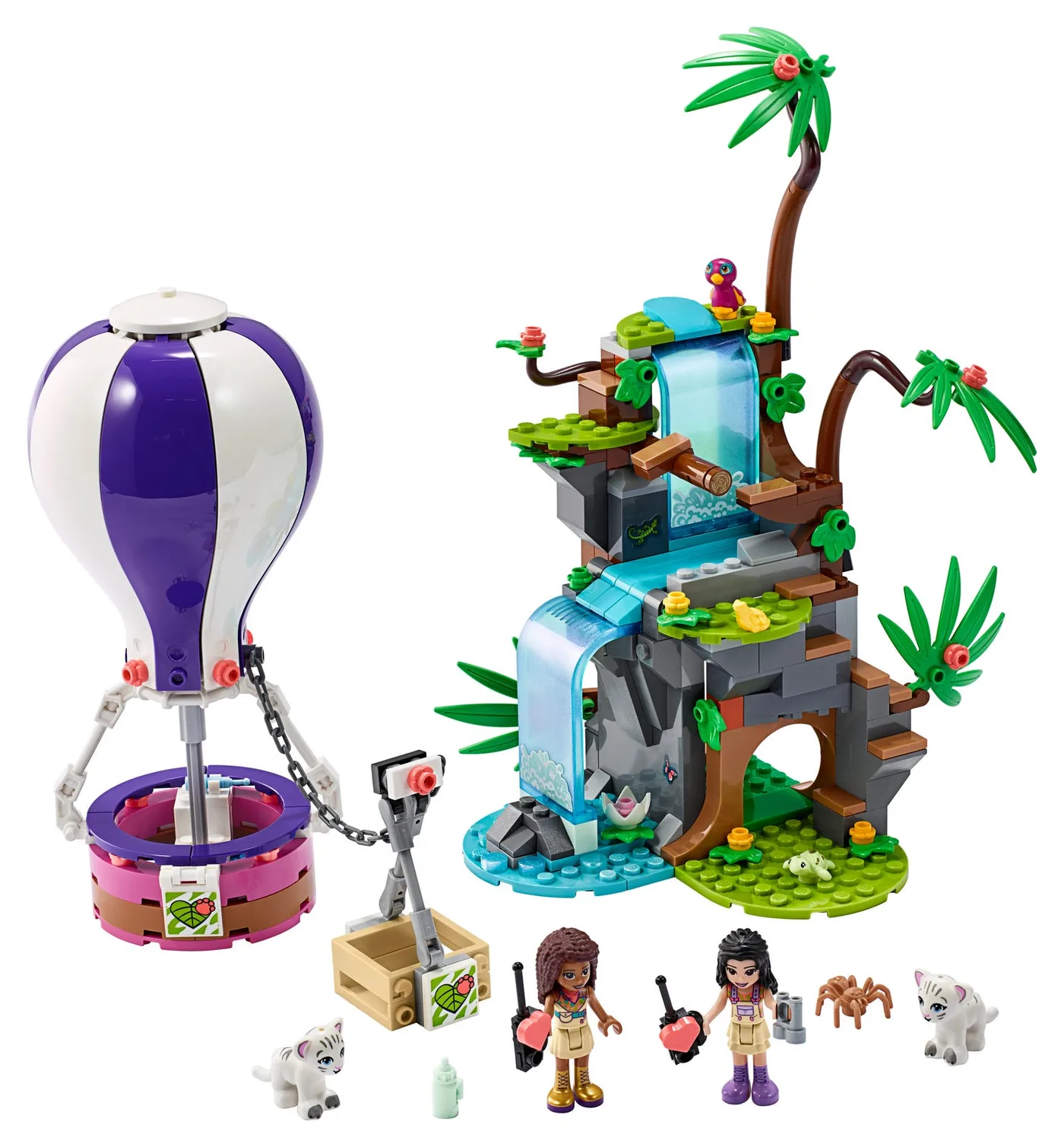 LEGO 41423 Sauvetage dans la Jungle avec la Montgolfière Tigre - prix | Brick Broker