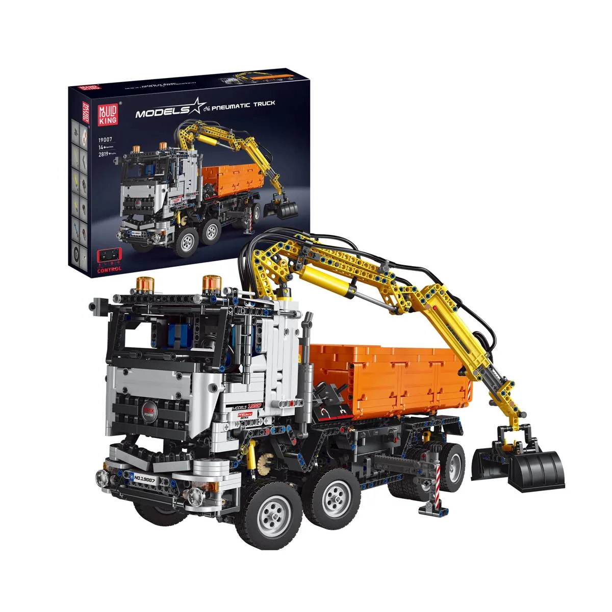 Mould King Camion pneumatique (MOU-19007S) - prix | Brick Broker