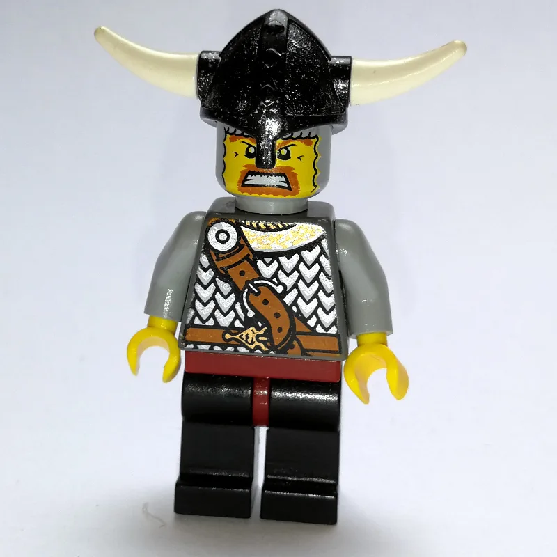 Viking Warrior - Chain Mail, Red Band — dans quels sets LEGO ? (fig-004379) | Brick Broker