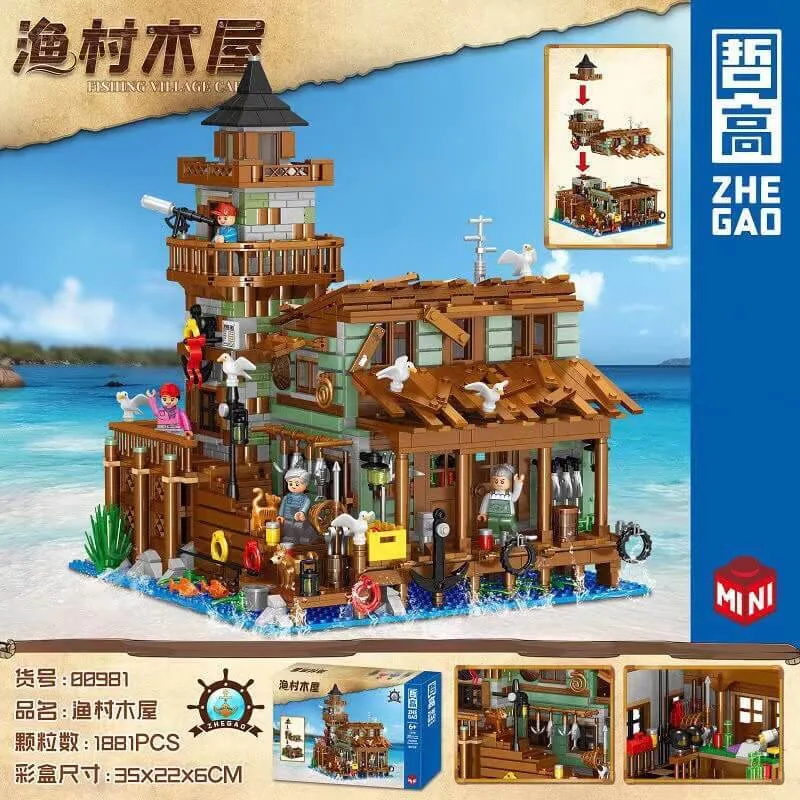 ZHEGAO Cabane du village de pêcheurs (ZHE-00981) - prix | Brick Broker