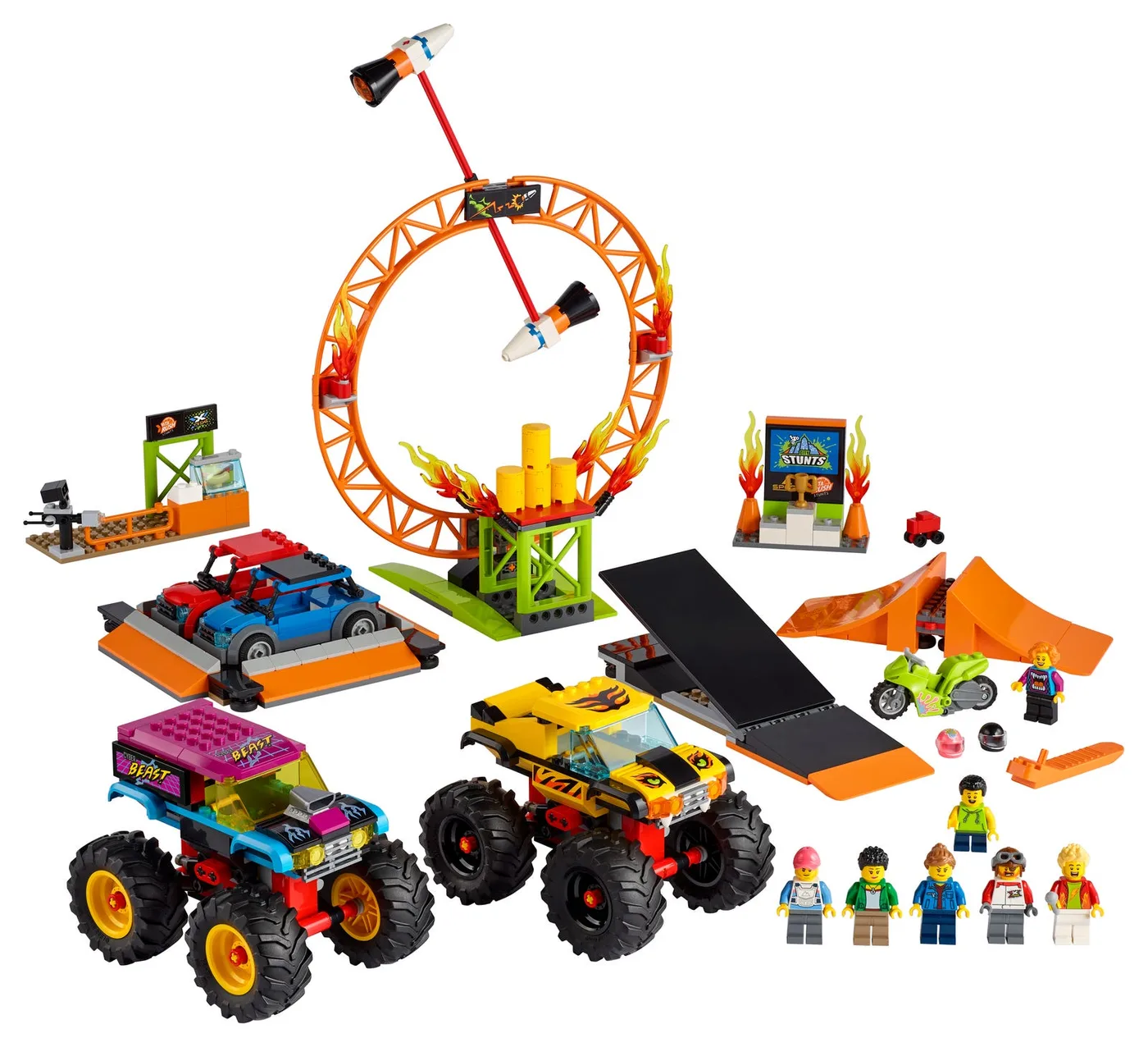 LEGO 60295 Arène de spectacle de cascade - prix | Brick Broker