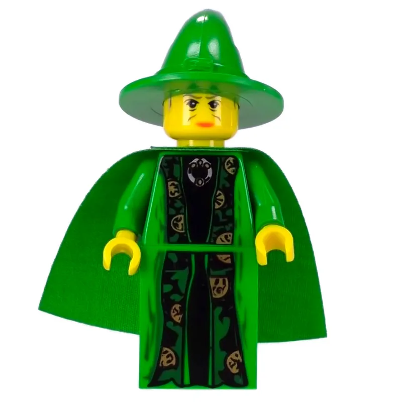 Professor Minerva McGonagall, Yellow Skin, Gr… — minifigurine LEGO | Brick Broker