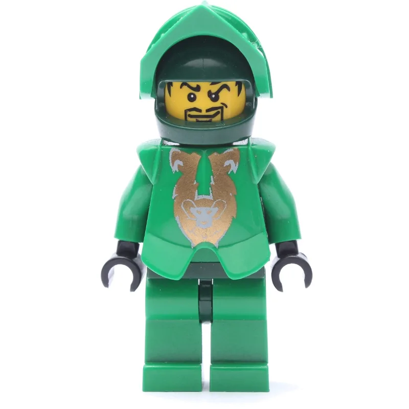 Rascus with Plain Green Torso, Gold Pattern A… — minifigurine LEGO | Brick Broker
