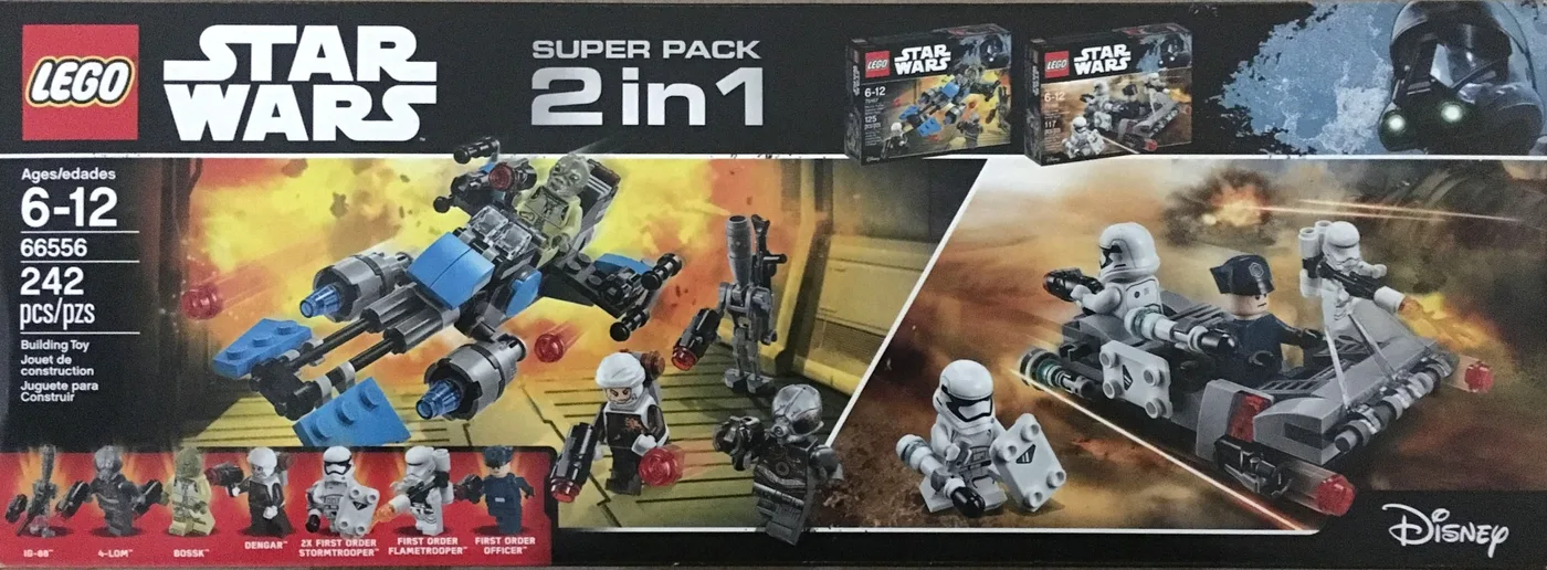 LEGO 66556 Star Wars Super Pack 2 en 1 - prix | Brick Broker