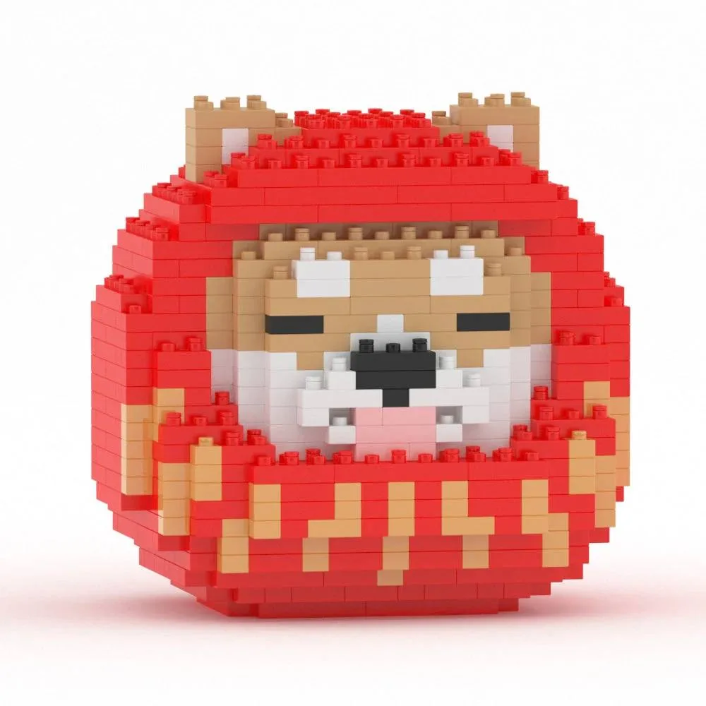 JEKCA Poupée Daruma Shiba Mini 01 - Taille standard (JEK-ST28JPY13) - prix | Brick Broker