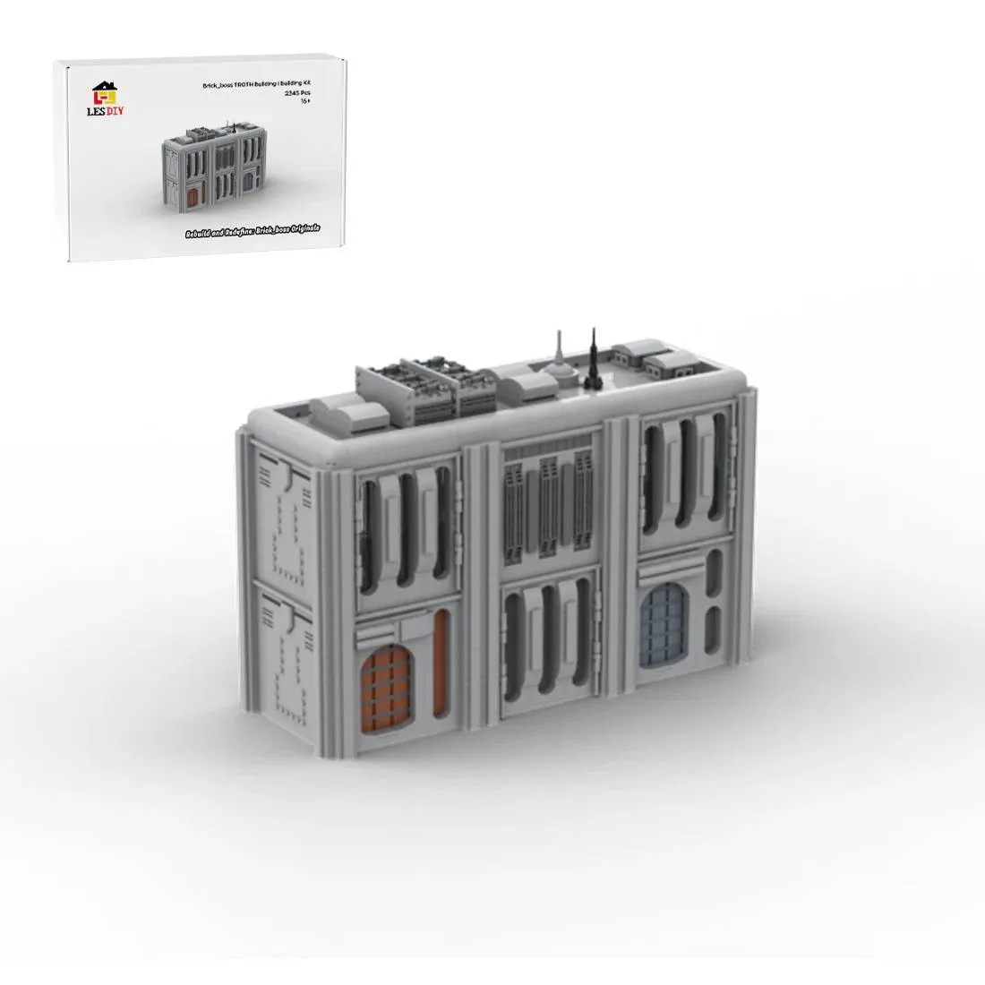 LesDiy Avant-poste Sci-Fi Modulaire I (LESDIY-3695075) - prix | Brick Broker