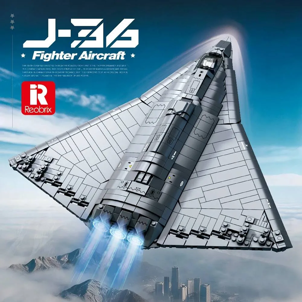 Reobrix Avion de chasse J-36 (REO-33045) - prix | Brick Broker