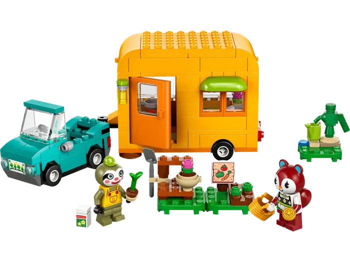 LEGO 77054 Le Magasin de caravane et jardin de Leif - prix | Brick Broker