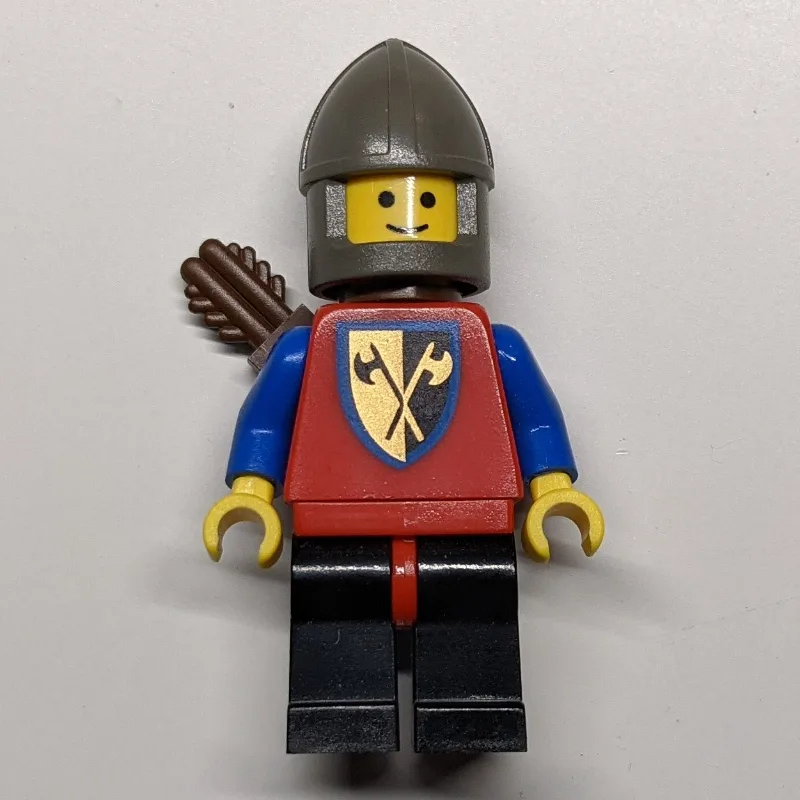 Archer (Crusader Axe) - Black Legs (reissue) — minifigurine LEGO | Brick Broker