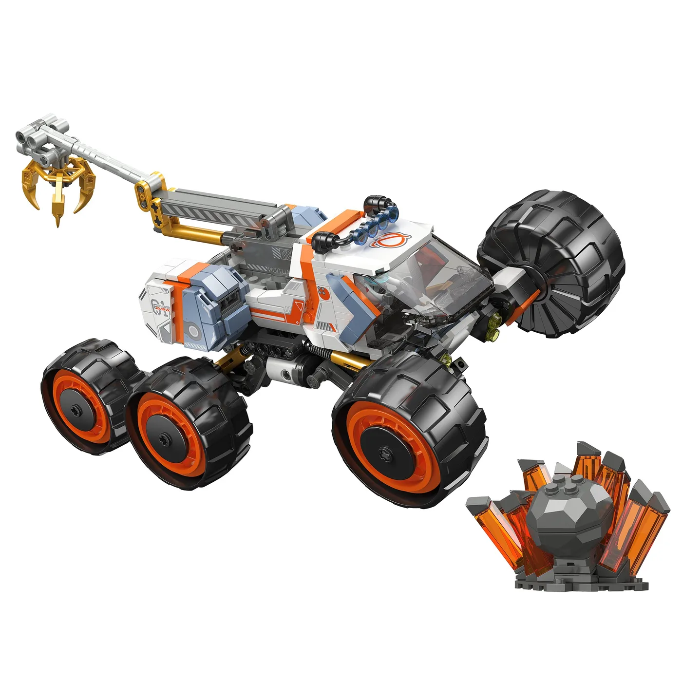 JIESTAR Ensemble de construction iBlock Rover à bras robotique (JS-LL002) - prix | Brick Broker