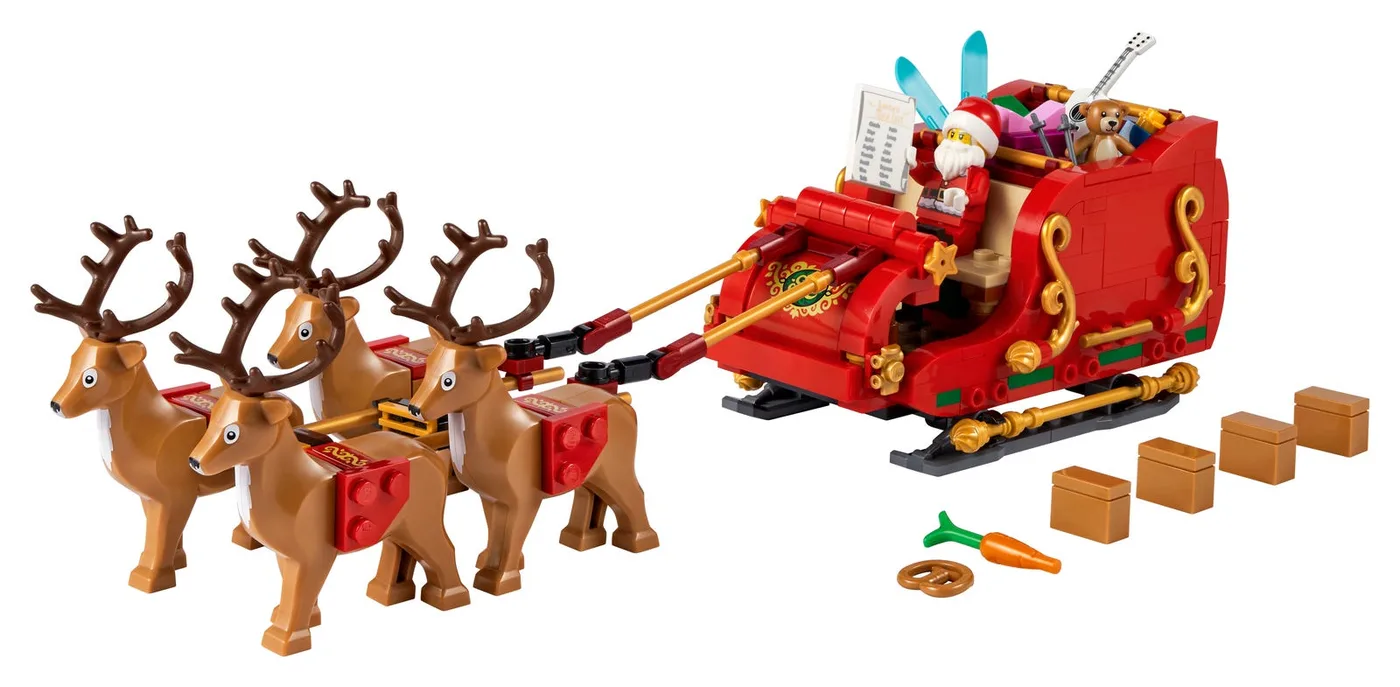 LEGO 40499 Traîneau de Santa - prix et où acheter | Brick Broker