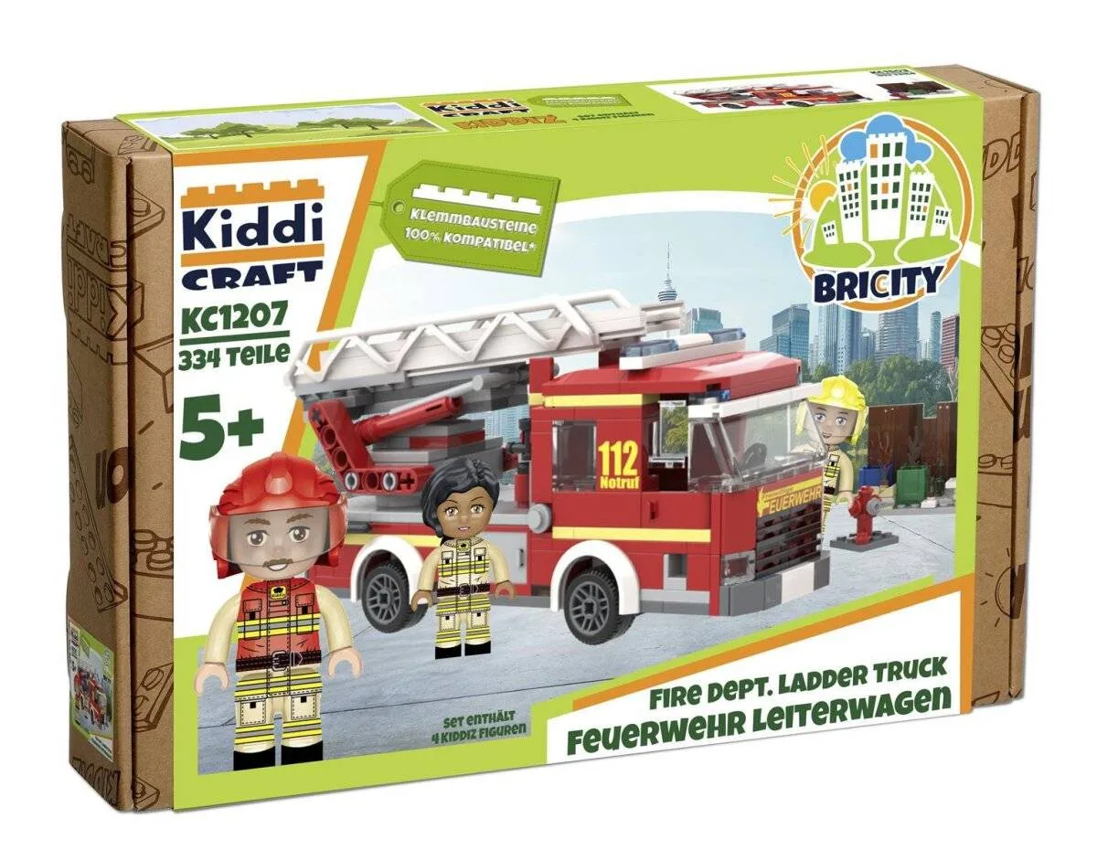 Kiddicraft Échelle pivotante de service d'incendie (KID-KC1207) - prix | Brick Broker
