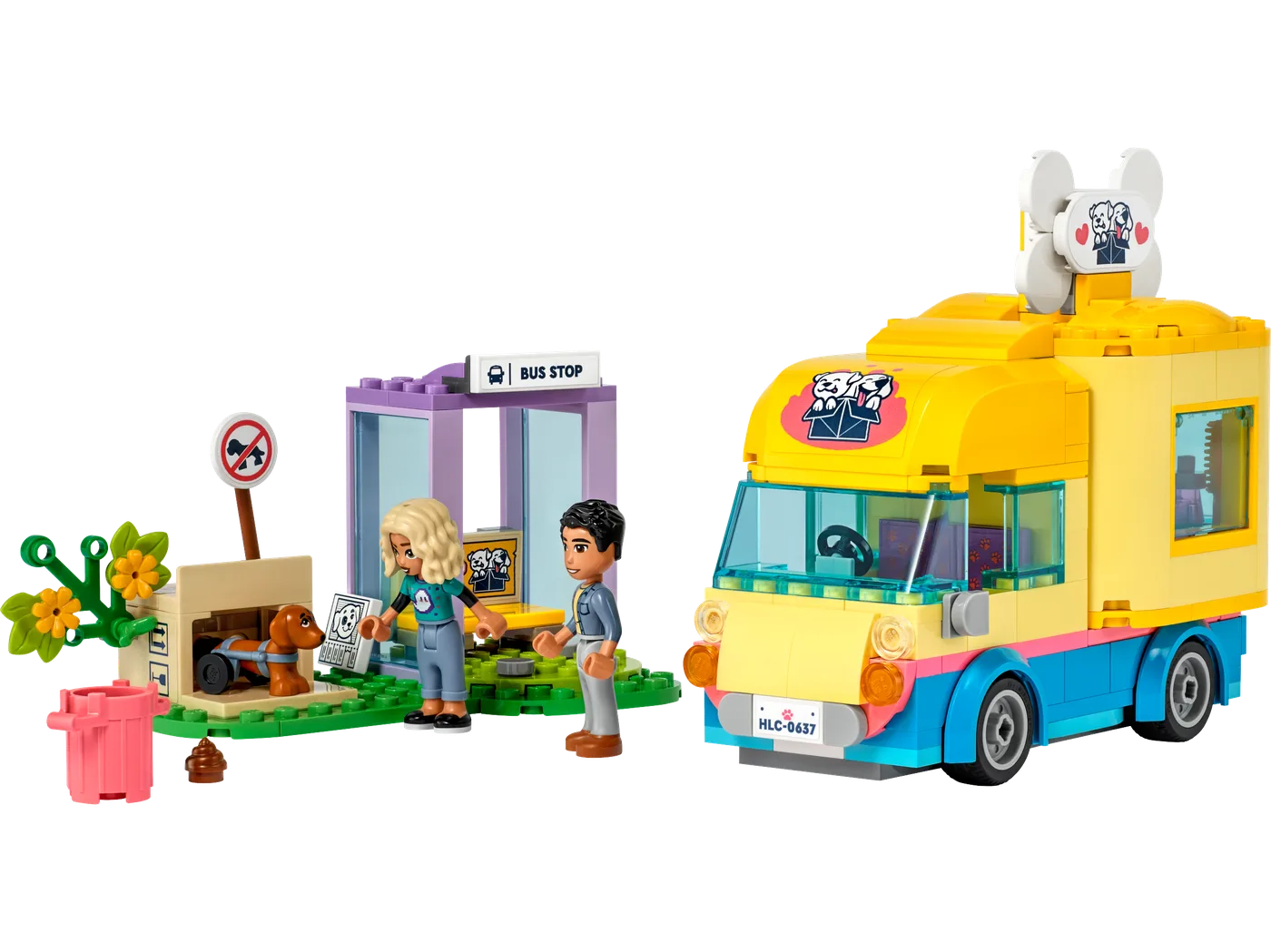 LEGO 41741 Fourgon de sauvetage de chiens - prix | Brick Broker