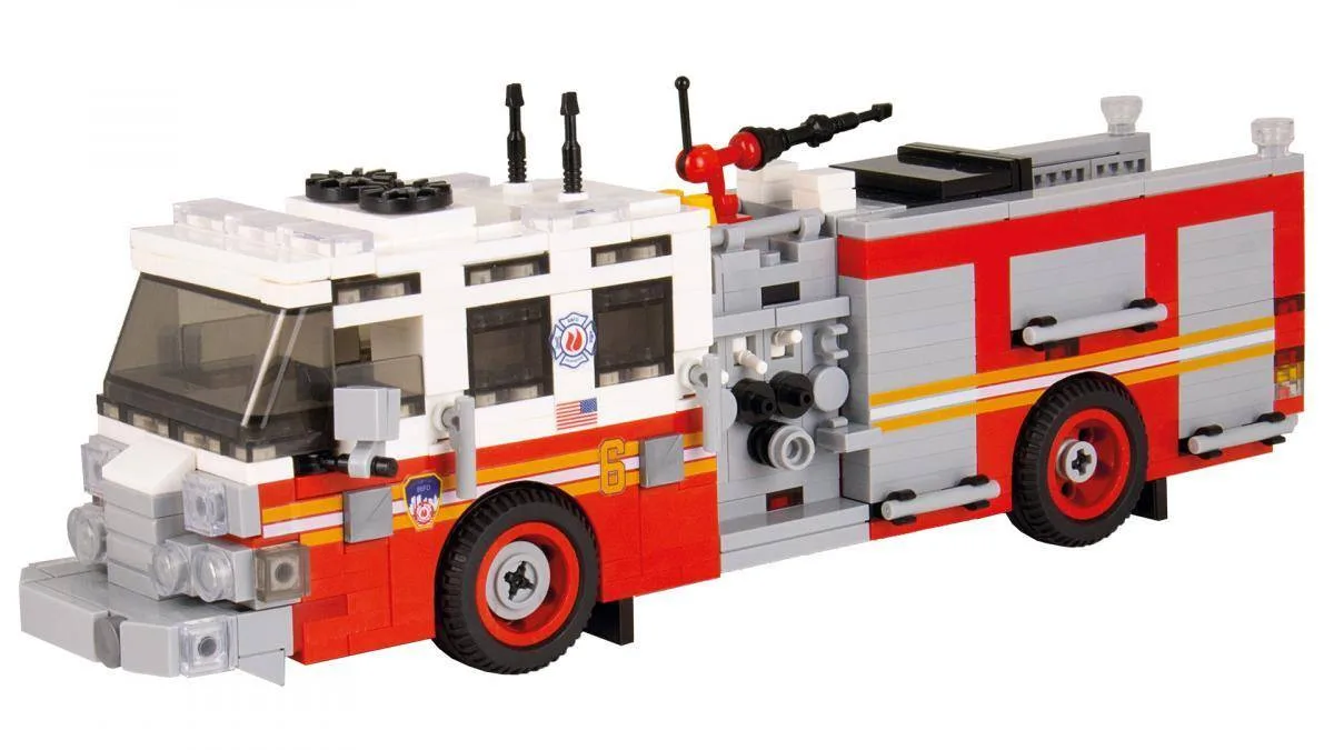 BlueBrixx Pierce Quantum Pumper Version 2 rouge/blanc (BB-100867) - prix | Brick Broker