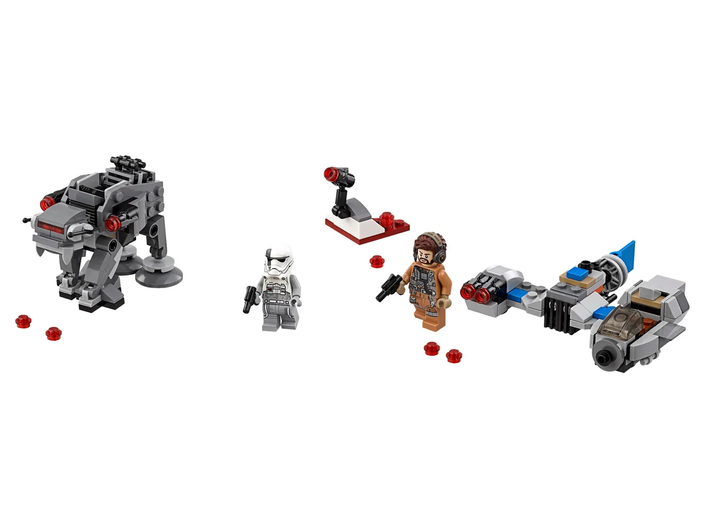 LEGO 75195 Ski Speeder™ contre Marcheur du Premier Ordre™ Microfighters - prix | Brick Broker