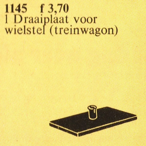 LEGO 1145 Plaque de Bogie - prix et où acheter | Brick Broker