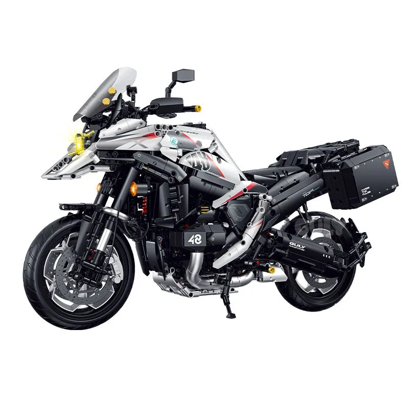 JIESTAR Kit de modèle de moto GULY 1:5 Adventure Technic 60548 (JS-60548) - prix | Brick Broker