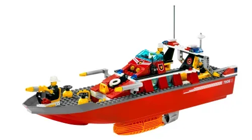 LEGO 7906 Bateau de pompiers - prix et où acheter | Brick Broker