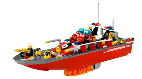 LEGO 7906 Bateau de pompiers - prix et où acheter | Brick Broker
