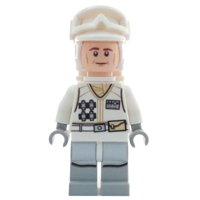 Rebel Trooper in Hoth Uniform, White Hat, Whi… — minifigurine LEGO | Brick Broker