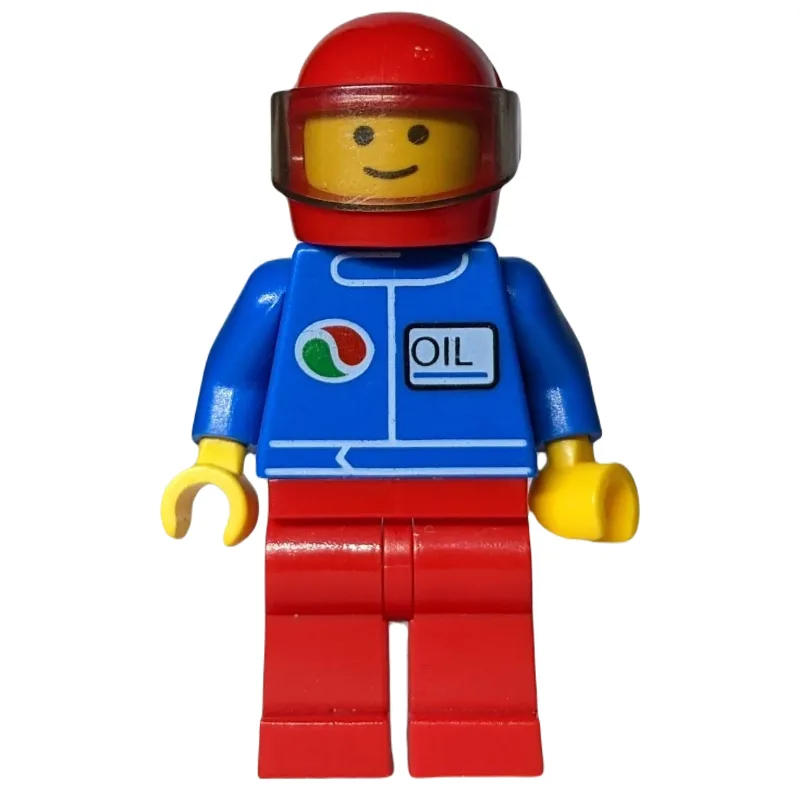 Octan - Blue Torso, Red Legs, Red Helmet — minifigurine LEGO | Brick Broker