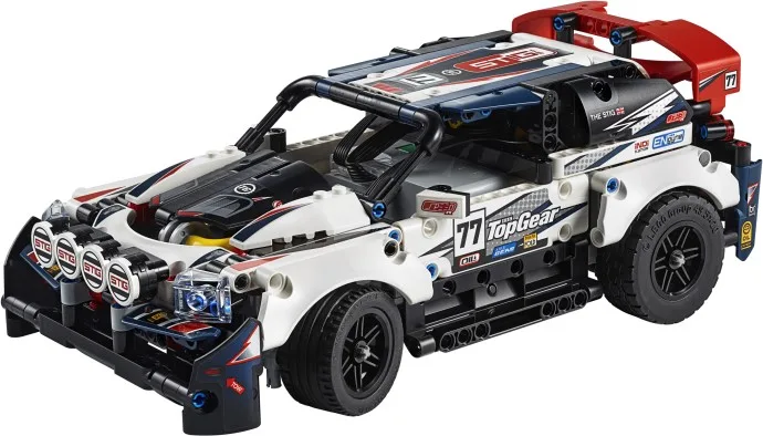 LEGO 42109 Voiture de rallye Top Gear contrôlée par application - prix | Brick Broker