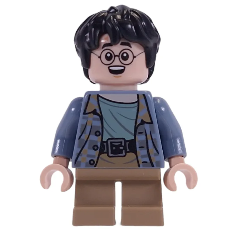 Harry Potter, Sand Blue Shirt, Short Dark Tan… — minifigurine LEGO | Brick Broker