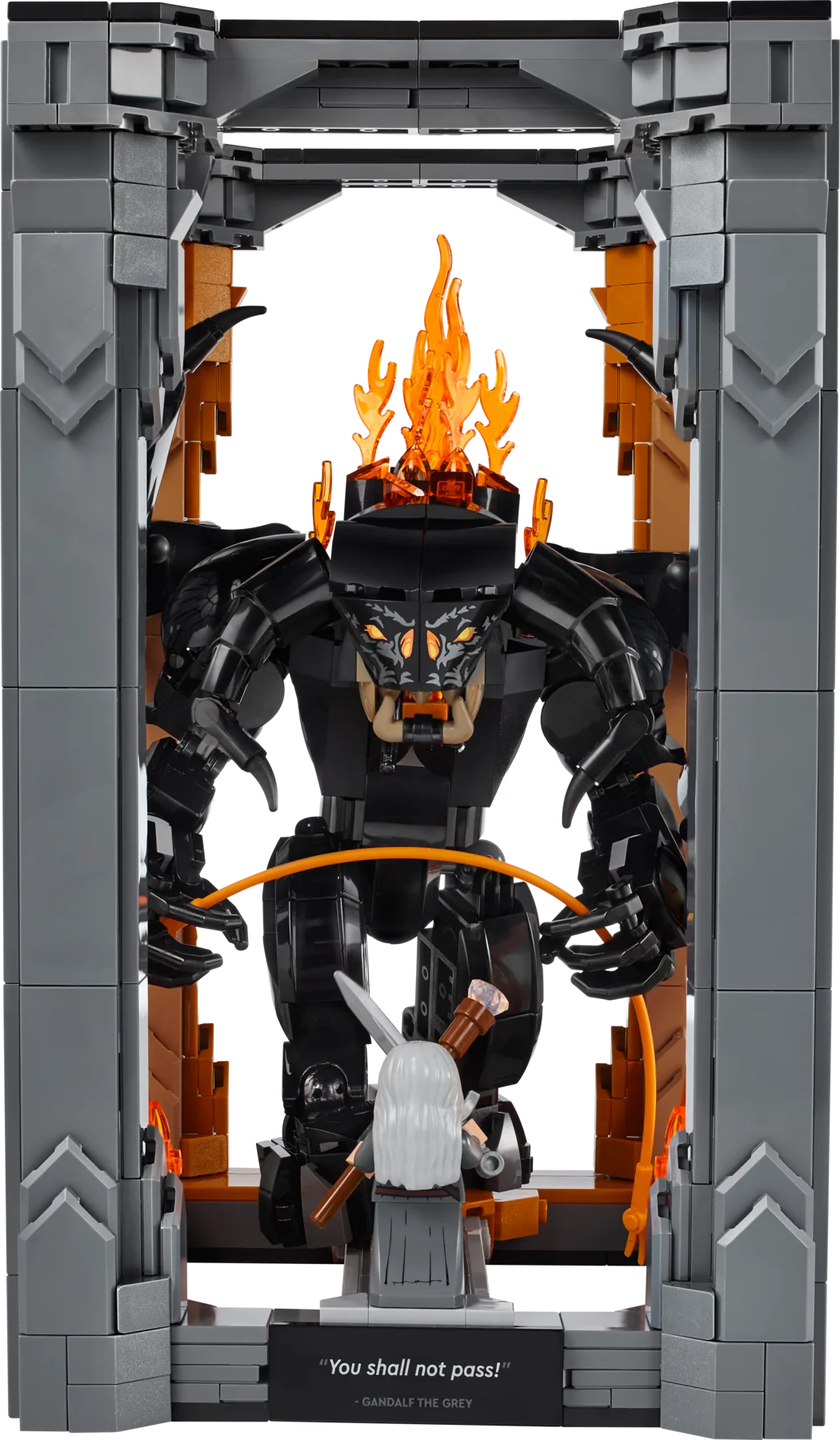 BON PLAN : -28% sur le The Lord of the Rings: Balrog Book Nook ! | Brick Broker