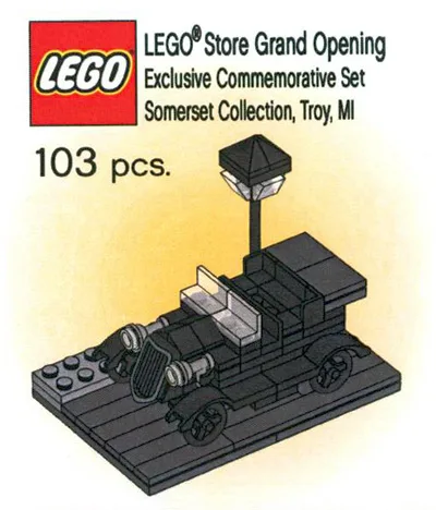 Ensemble exclusif d'ouverture grandiose du magasin LEGO, collection Somerset, Troy, MI (TROY-1) - prix | Brick Broker