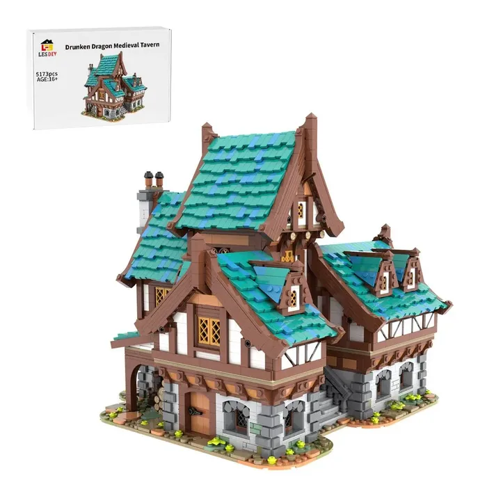LesDiy Taverne médiévale du Dragon Ivre (LESDIY-3726020) - prix | Brick Broker