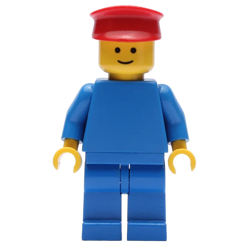 Man, Plain Blue, Red Hat — dans quels sets LEGO ? (fig-008725) | Brick Broker