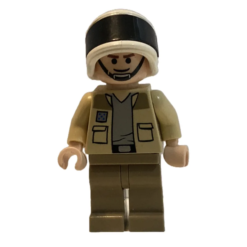 Captain Antilles, Light Gray Undershirt — minifigurine LEGO | Brick Broker