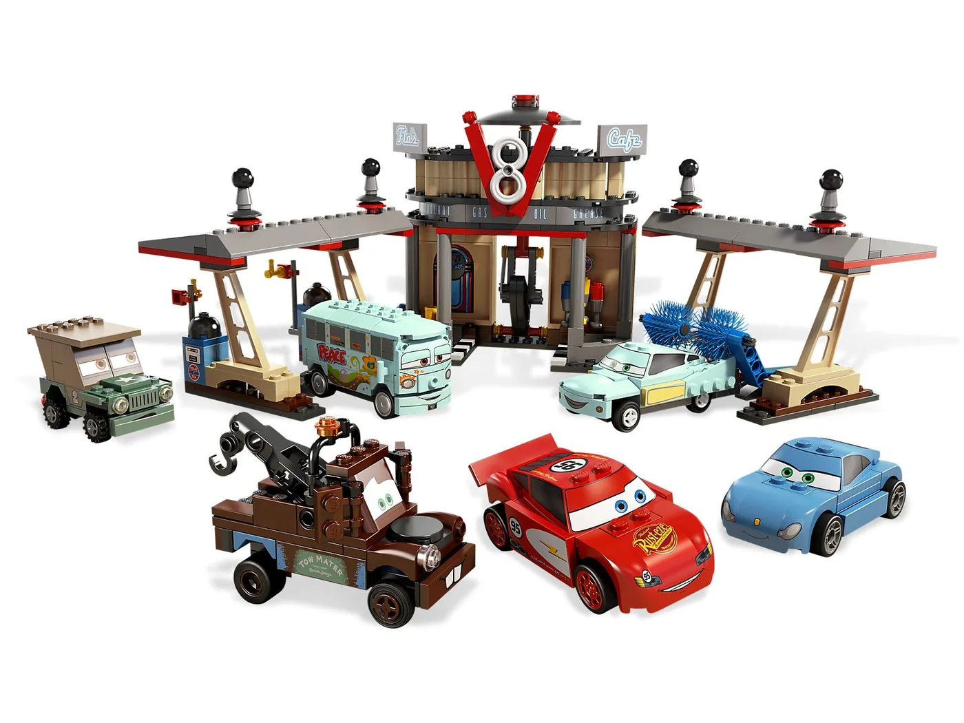 LEGO 8487 Le café V8 de Flo - prix et où acheter | Brick Broker