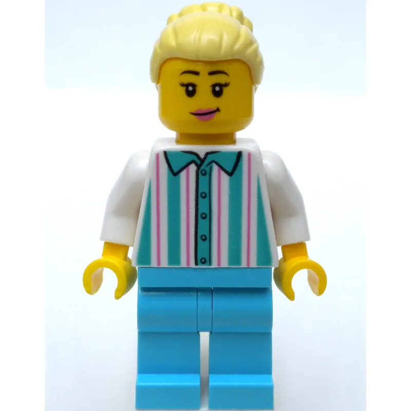 Fairground Worker, Woman, Bright Light Yellow… — minifigurine LEGO | Brick Broker