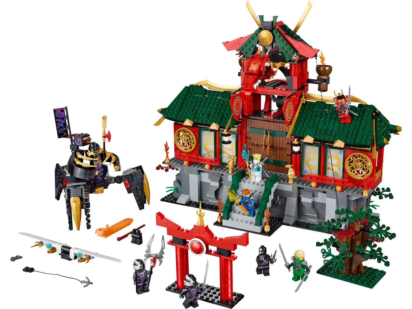LEGO 70728 La bataille pour Ninjago City - prix | Brick Broker