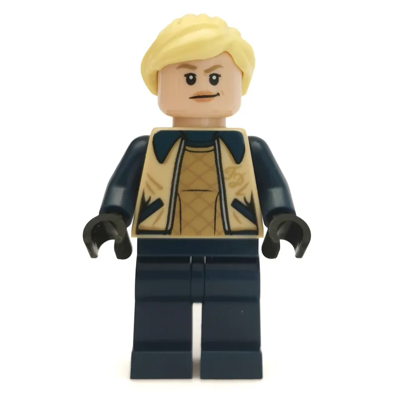 Fleur Delacour, Tan Jacket with "FD" Monogram — minifigurine LEGO | Brick Broker