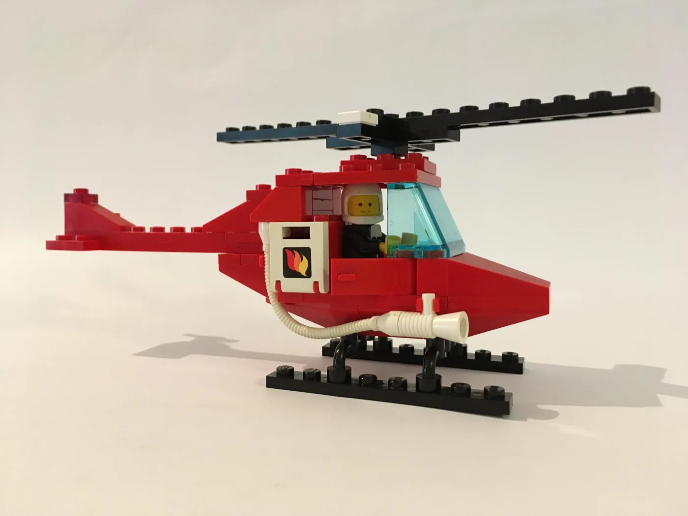 LEGO 6657 Hélicoptère de patrouille incendie - prix | Brick Broker