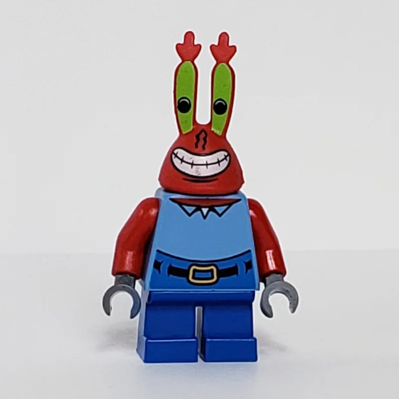 Mr. Krabs with Large Grin — dans quels sets LEGO ? (fig-003278) | Brick Broker