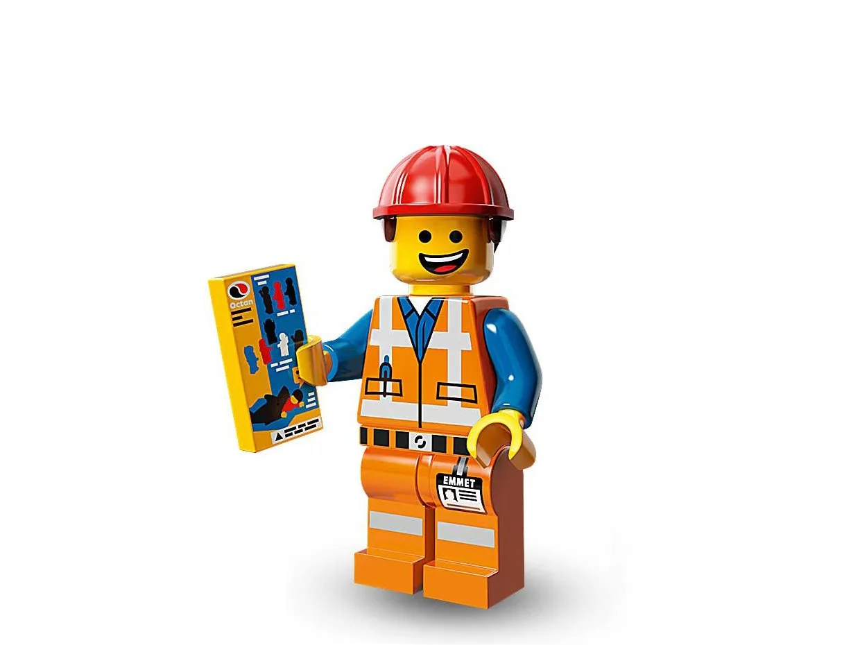 LEGO 71004 Emmet au casque de chantier - prix | Brick Broker