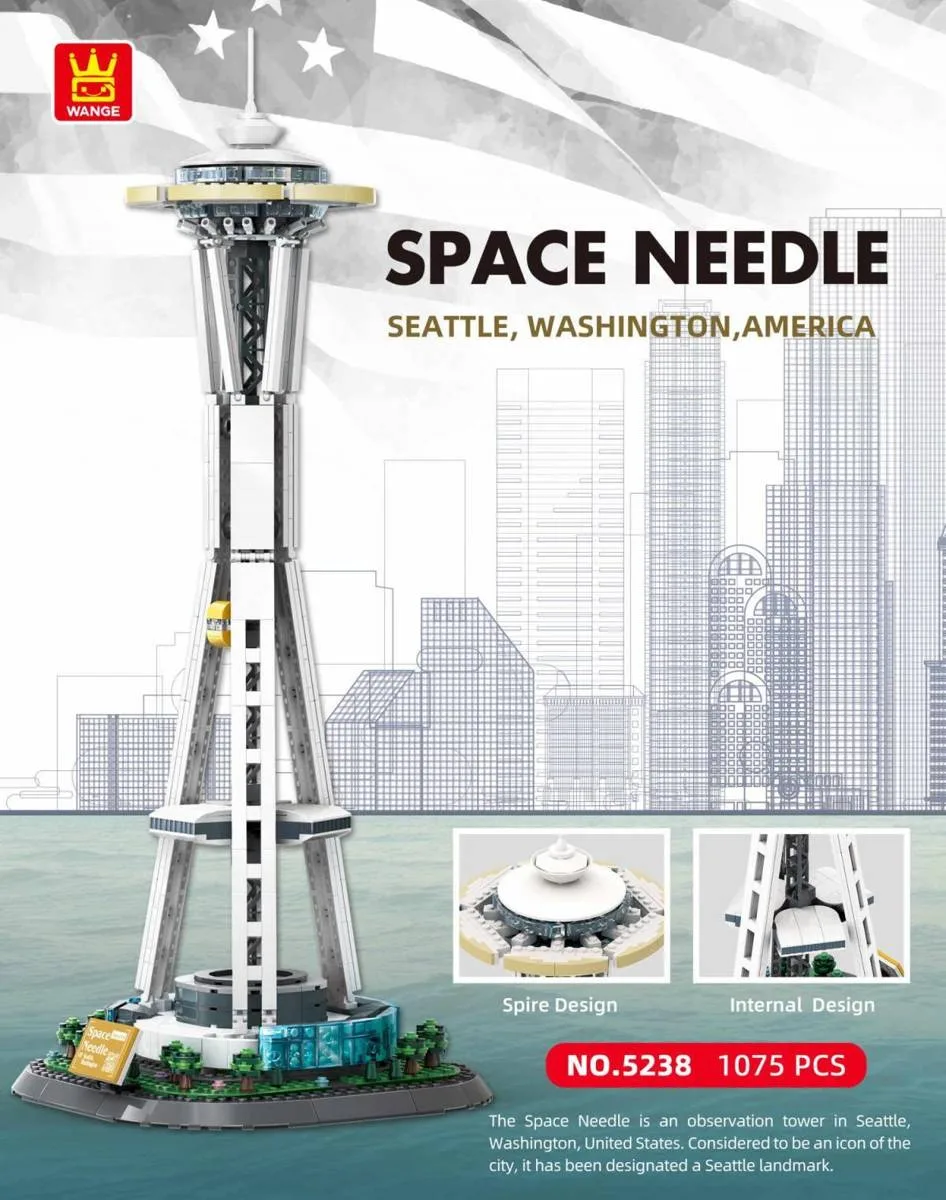 Wange Aiguille spatiale (WAN-5238) - prix | Brick Broker