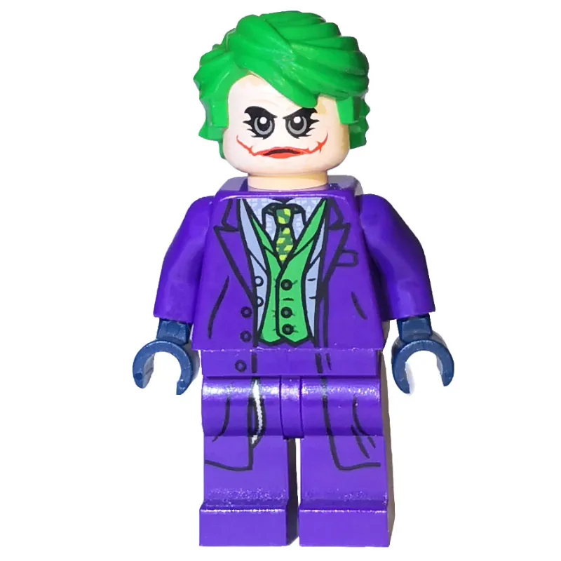 The Joker with Green Vest and White Face Make… — minifigurine LEGO | Brick Broker