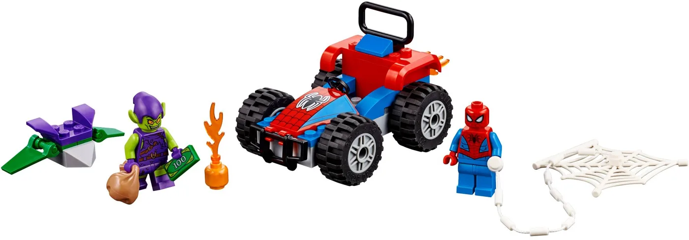 LEGO 76133 La poursuite en voiture de Spider-Man - prix | Brick Broker