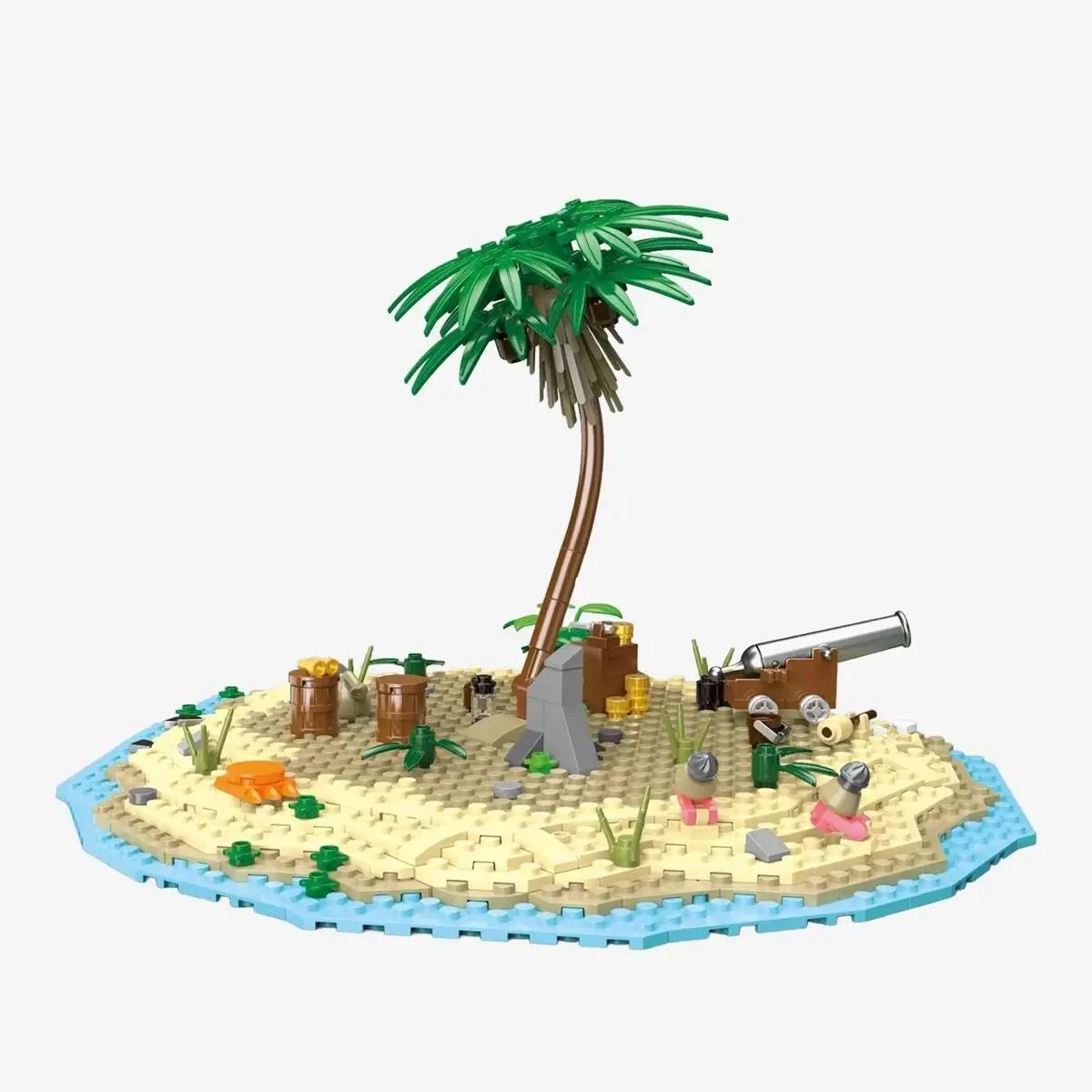 BlueBrixx Île des pirates - Extension d'île (BB-108374) - prix | Brick Broker
