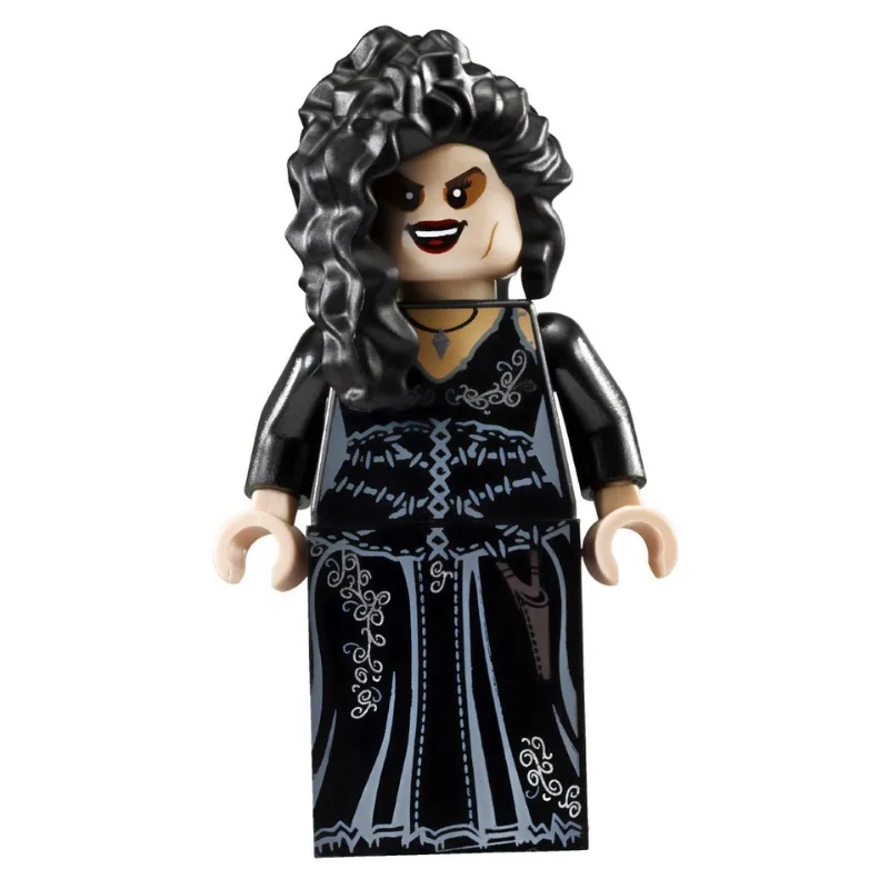 Bellatrix Lestrange, Black Dress, Printed Ski… — minifigurine LEGO | Brick Broker