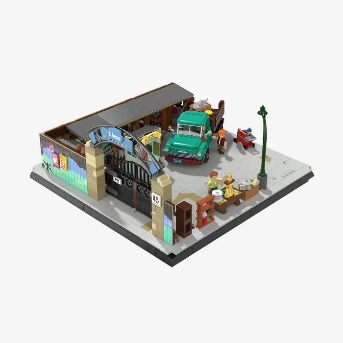 BlueBrixx The Three Investigators - Schrottplatz - Eingang (BB-108498) - prix | Brick Broker